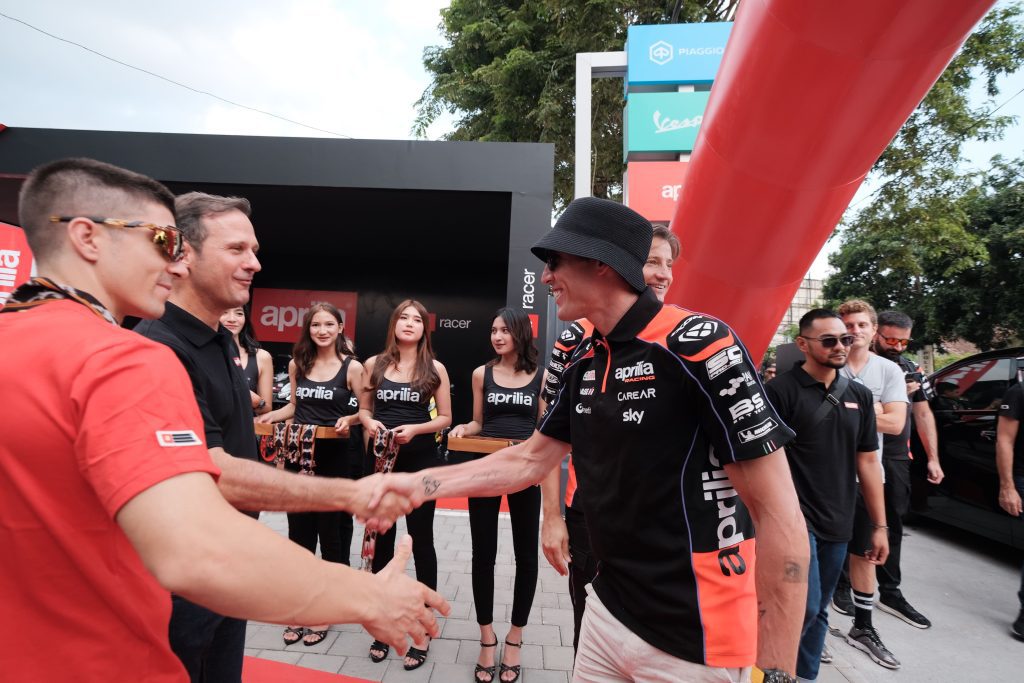 Jelang MotoGP Mandalika, PT Piaggio Indonesia Resmi Buka Dealer Motoplex 4 Brand di Mataram