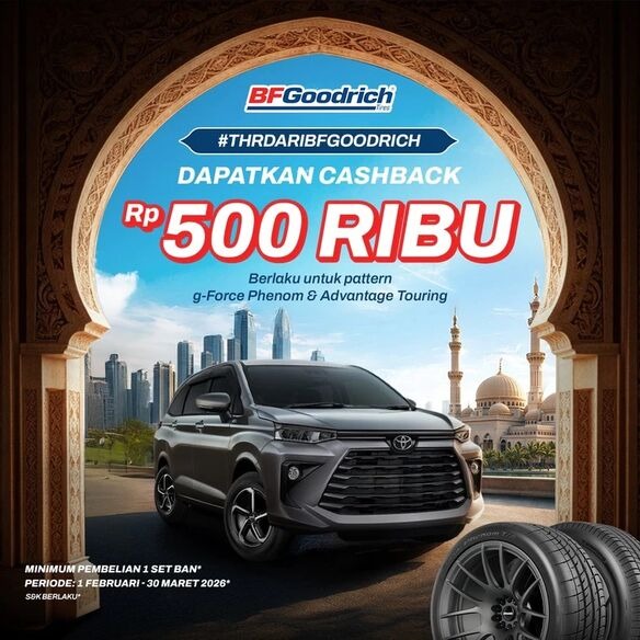 THR di Jalan Raya: Saat BFGoodrich Tebar Cashback Ramadan dan Gaet Gofar Hilman untuk Menggas Semangat Berkendara
