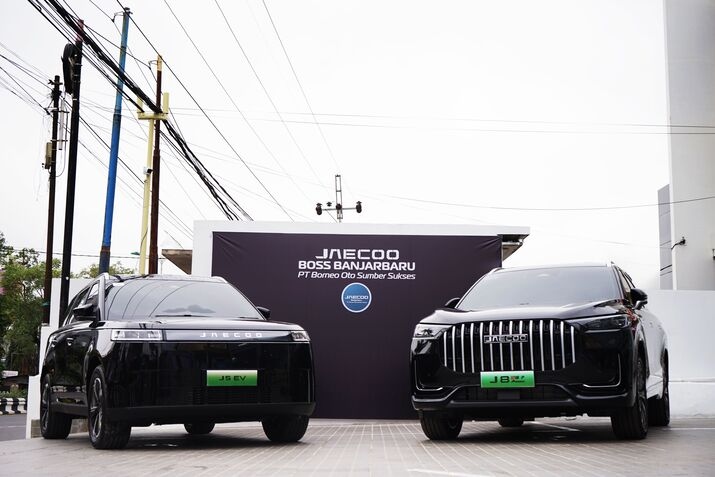 JAECOO Buka Deler Pertama BOSS di Banjarbaru, J7 & J8 Hybrid Pecahkan Rekor MURI, Siap Ramaikan Kalsel!