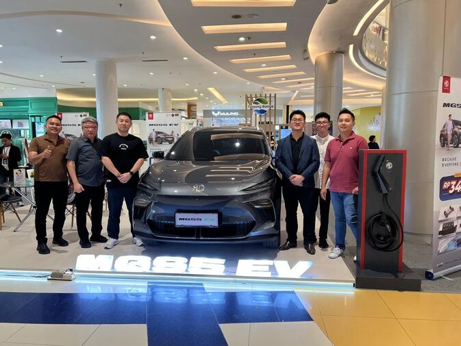 MGS5 EV Resmi Hadir di Makassar: SUV Listrik Keluarga