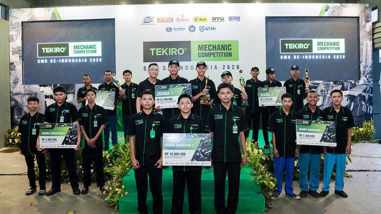 Tekiro Mechanic Competition, Lahirkan Bakat-Bakat Muda yang Bertalenta Siap Kerja